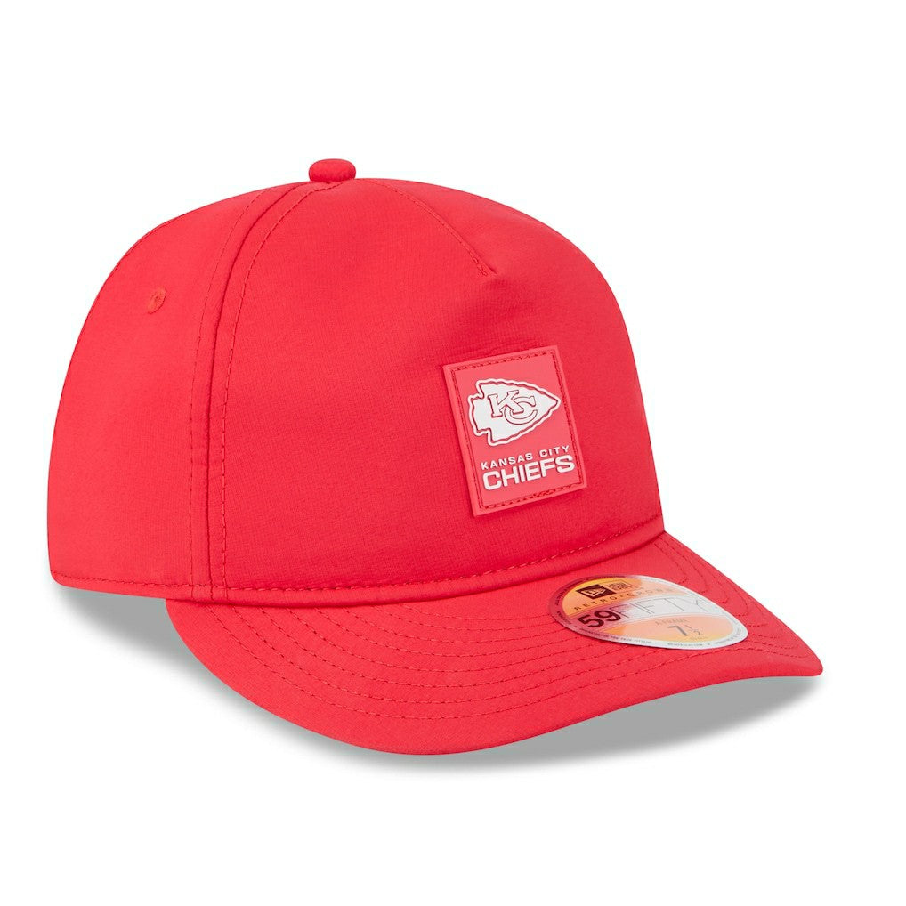 Kansas City Chiefs New Era 2025 Sideline Retro Crown 59FIFTY Fitted Hat - Red sale
