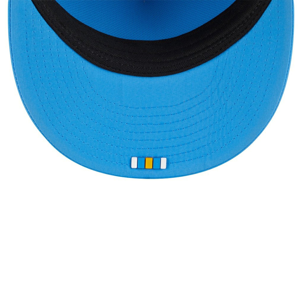 Los Angeles Chargers New Era 2025 Sideline Retro Crown 59FIFTY Fitted Hat - Powder Blue on sale