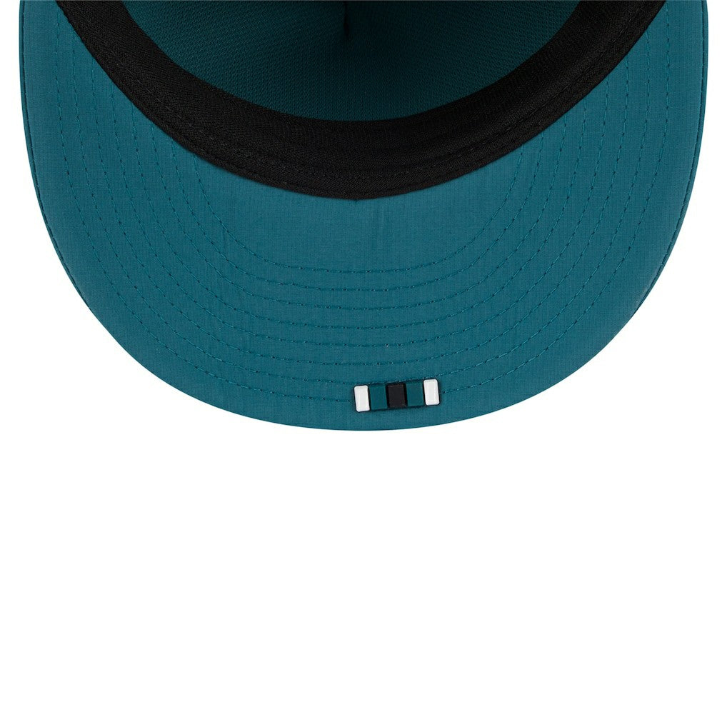 Philadelphia Eagles New Era 2025 Sideline Retro Crown 59FIFTY Fitted Hat - Midnight Green cheap