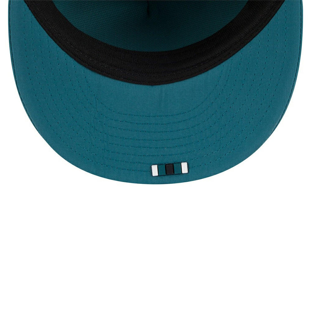 Philadelphia Eagles New Era 2025 Sideline Retro Crown 59FIFTY Fitted Hat - Midnight Green cheap