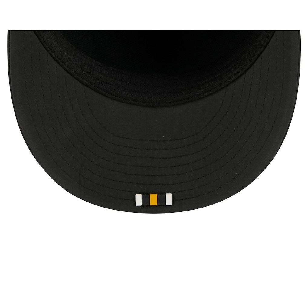 Pittsburgh Steelers New Era 2025 Sideline Retro Crown 59FIFTY Fitted Hat - Black on sale