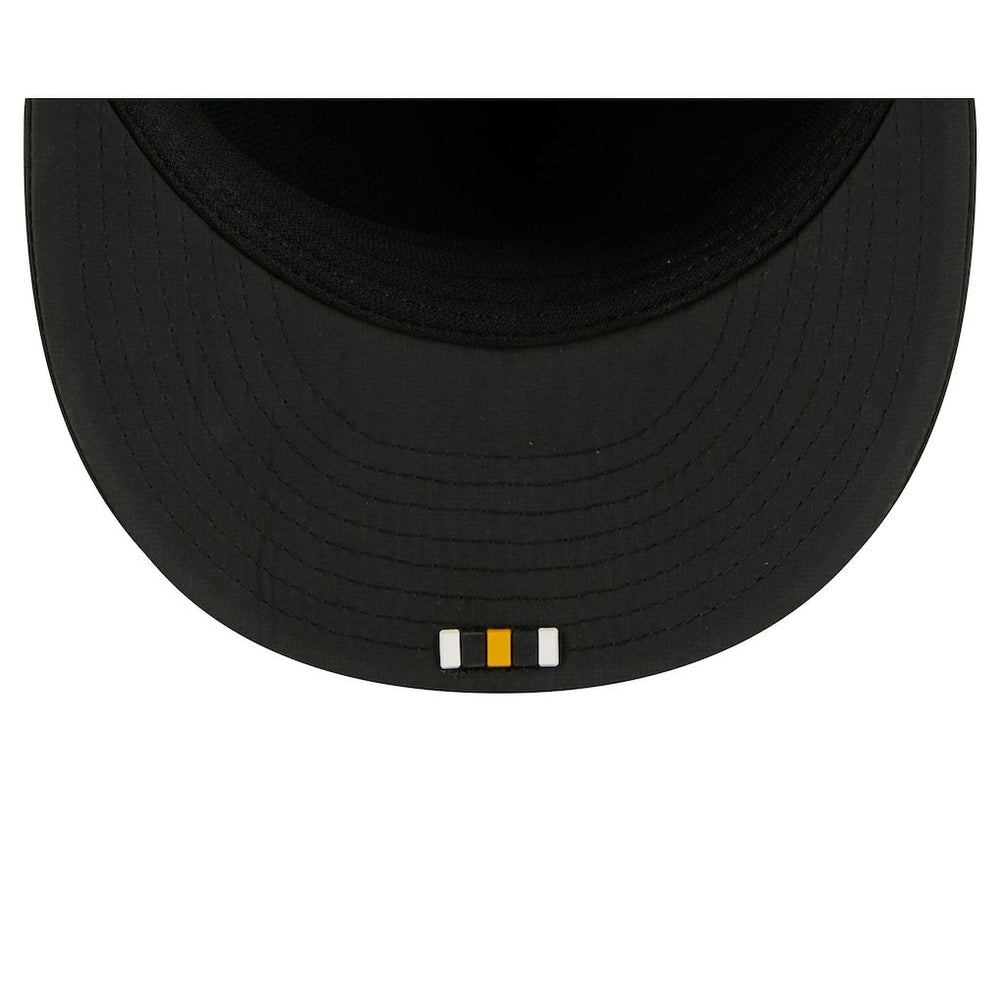 Pittsburgh Steelers New Era 2025 Sideline Retro Crown 59FIFTY Fitted Hat - Black on sale