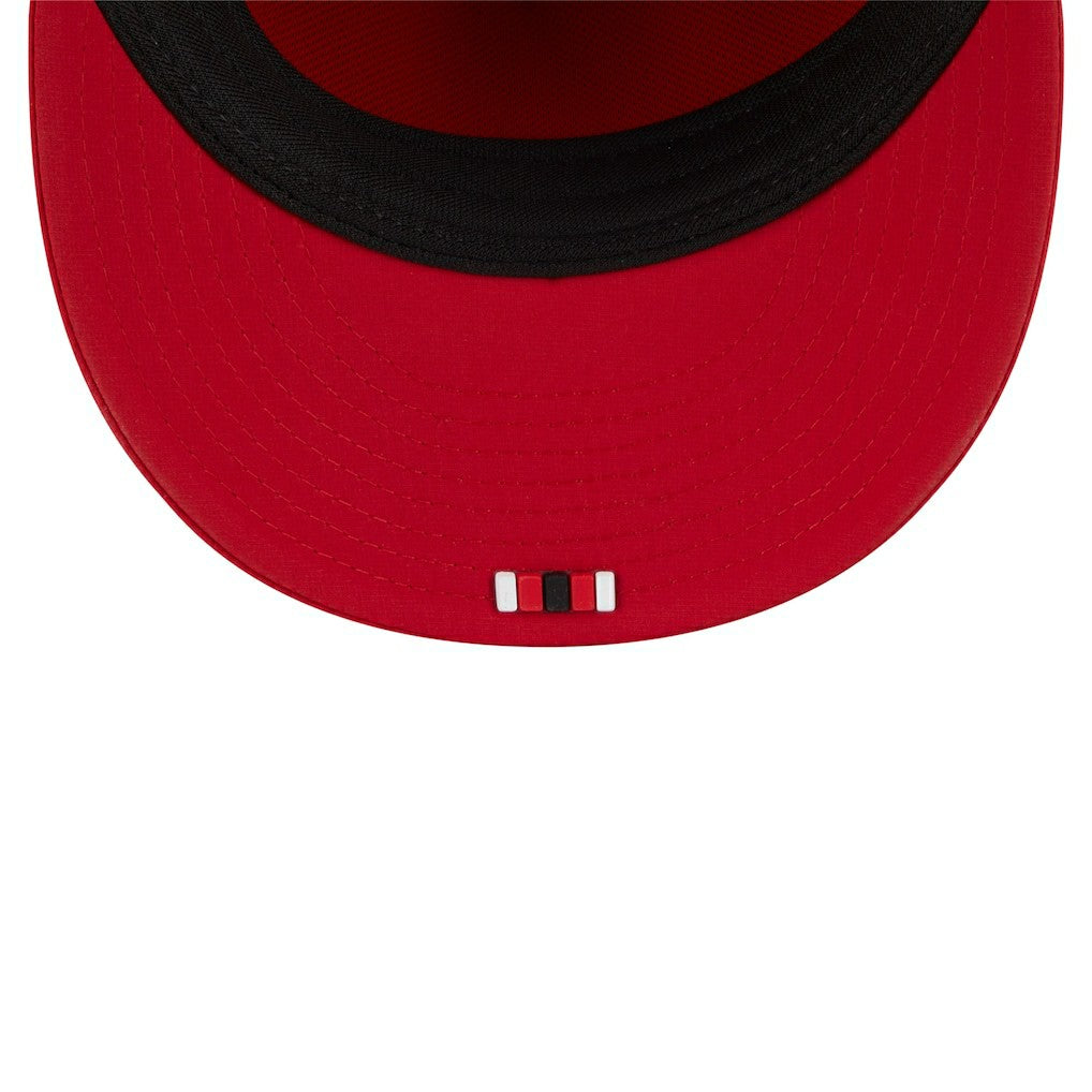 San Francisco 49ers New Era 2025 Sideline Retro Crown 59FIFTY Fitted Hat - Scarlet online