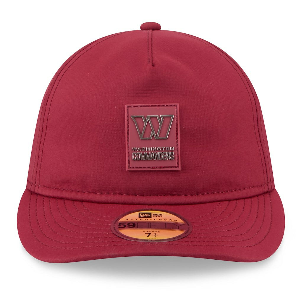 Washington Commanders New Era 2025 Sideline Retro Crown 59FIFTY Fitted Hat - Burgundy sale