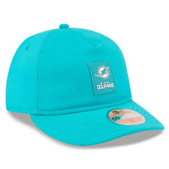 Miami Dolphins New Era 2025 Sideline Retro Crown 59FIFTY Fitted Hat - Aqua cheap