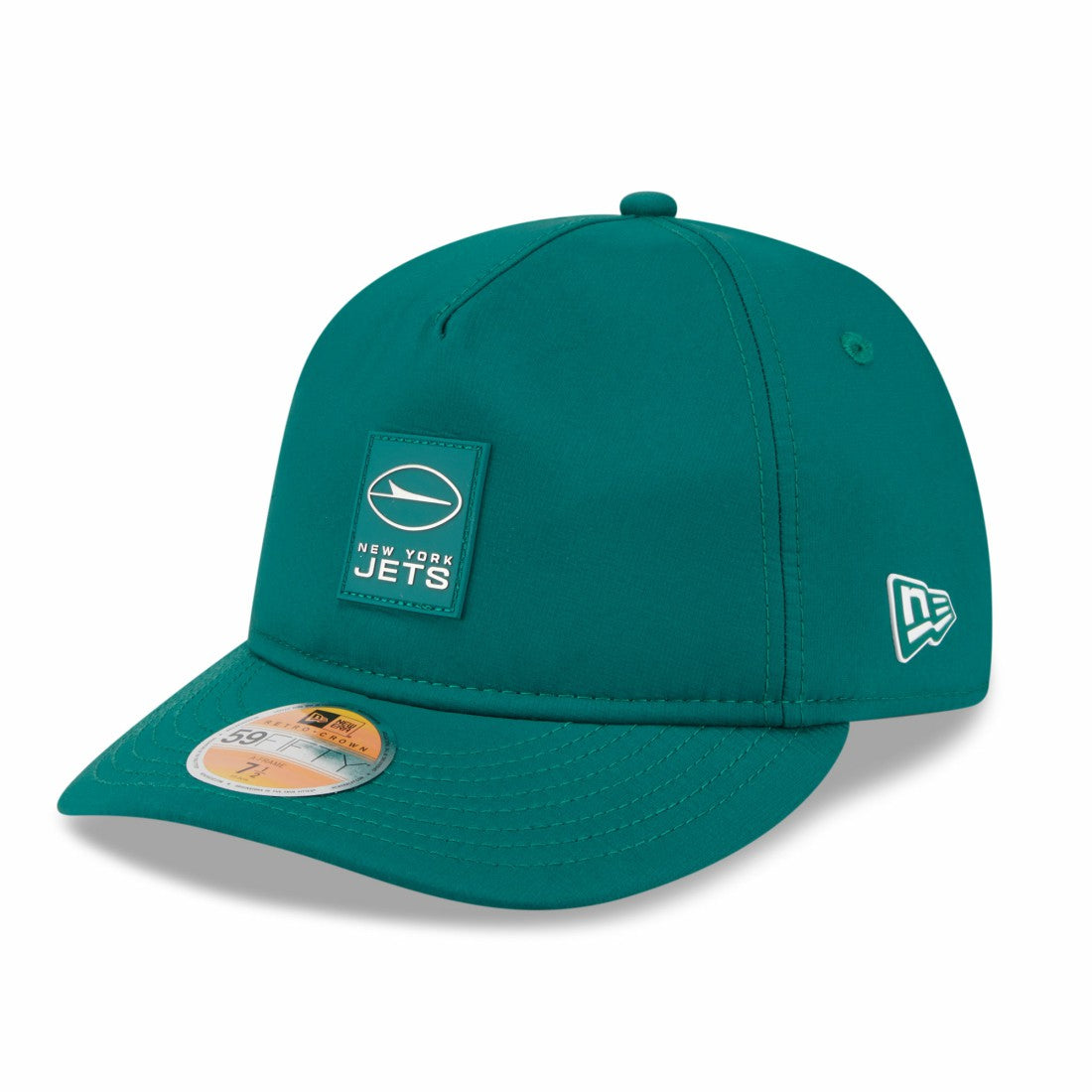 New York Jets New Era 2025 Sideline Retro Crown 59FIFTY Fitted Hat - Green outlet