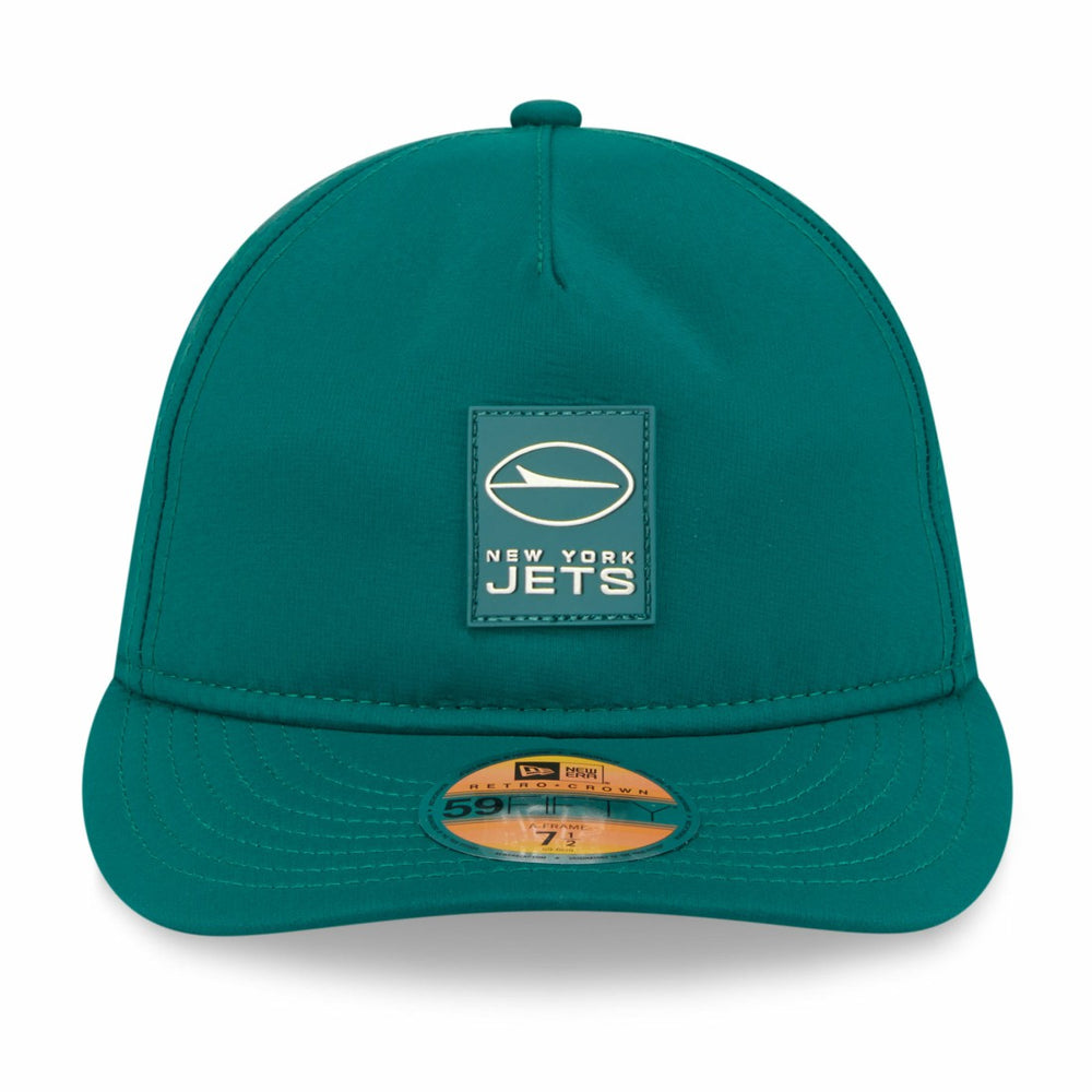New York Jets New Era 2025 Sideline Retro Crown 59FIFTY Fitted Hat - Green outlet