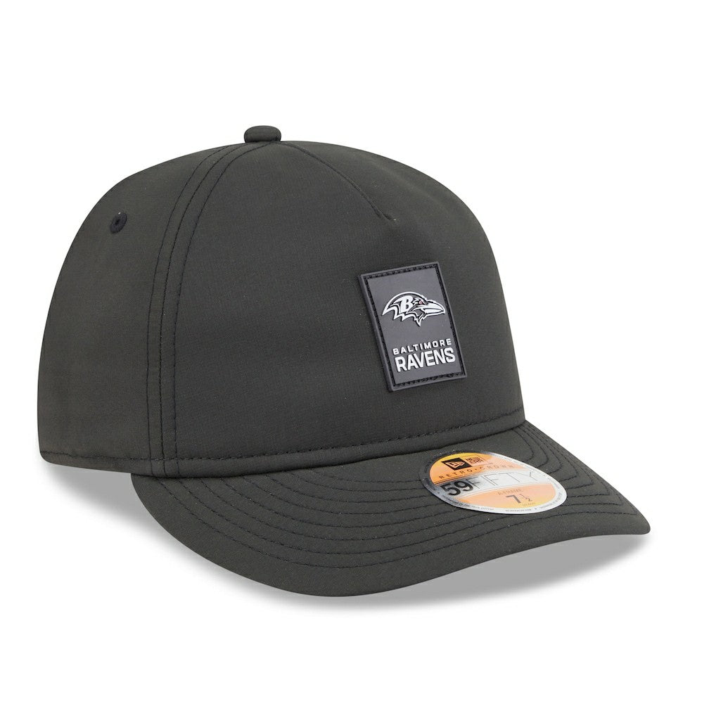 Baltimore Ravens New Era 2025 Sideline Retro Crown 59FIFTY Fitted Hat - Black online