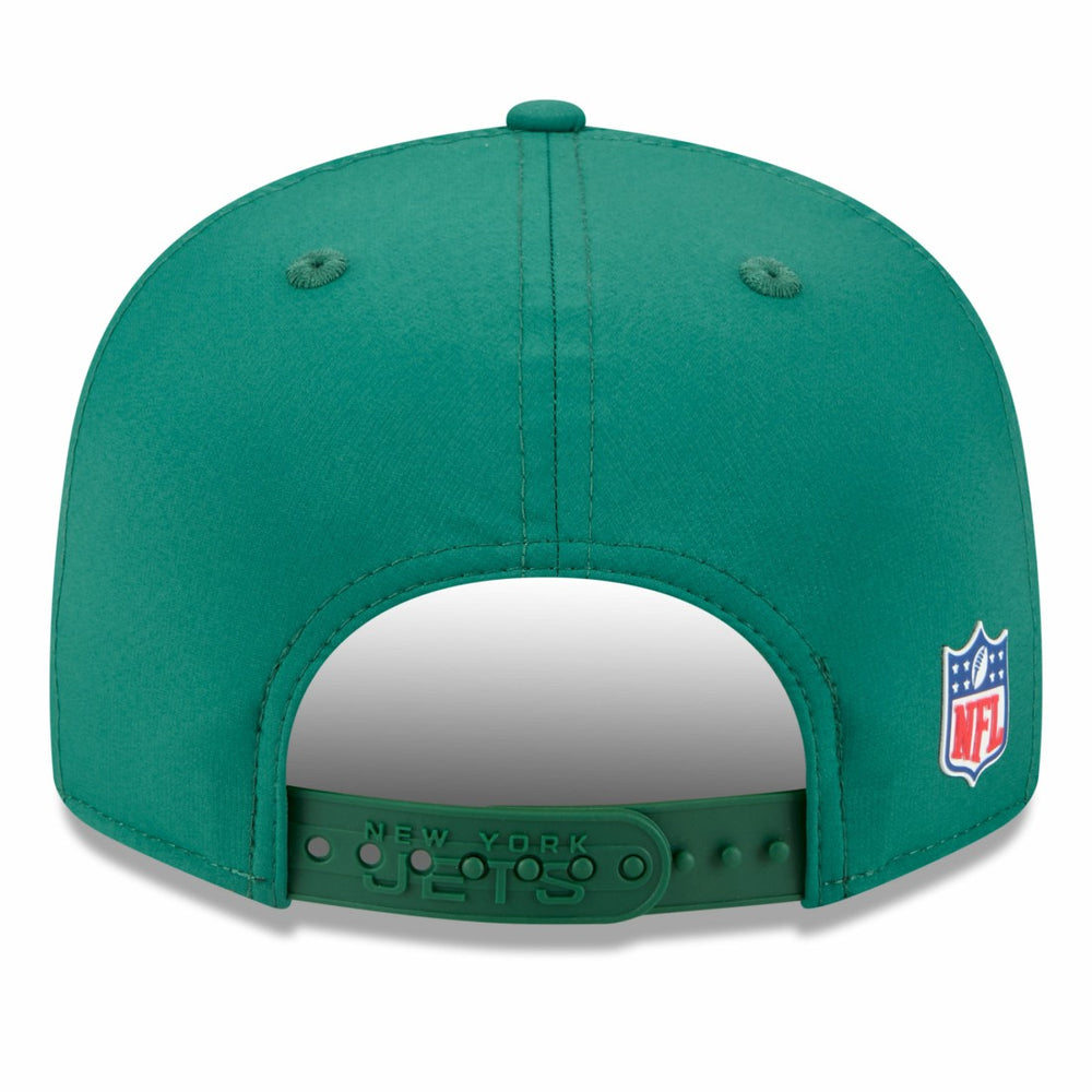 New York Jets New Era 2025 Sideline Split Panel 9FIFTY Snapback Hat - Green on sale