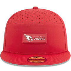 Arizona Cardinals New Era 2025 Sideline Split Panel 9FIFTY Snapback Hat - Cardinal cheap