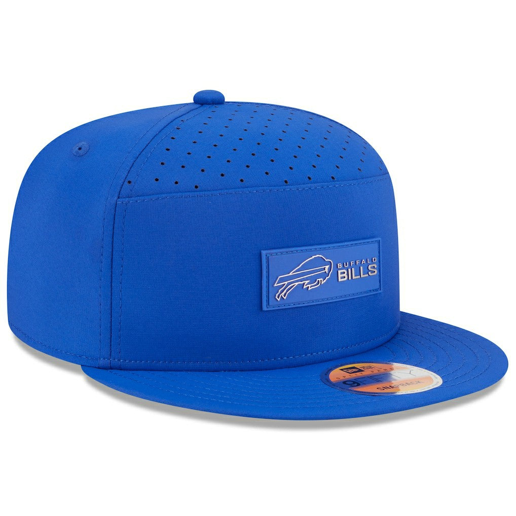 Buffalo Bills New Era 2025 Sideline Split Panel 9FIFTY Snapback Hat - Royal outlet