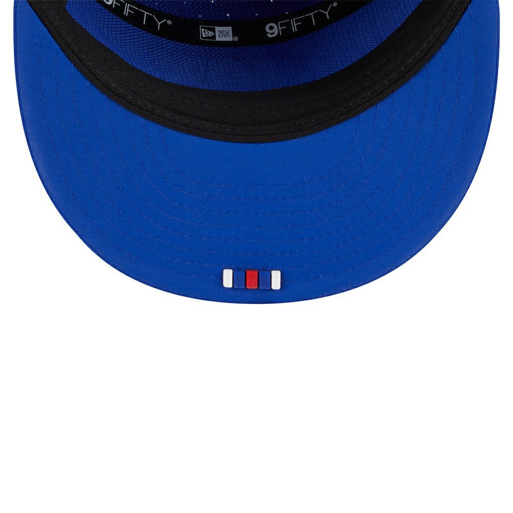 Buffalo Bills New Era 2025 Sideline Throwback Split Panel 9FIFTY Snapback Hat - Royal sale
