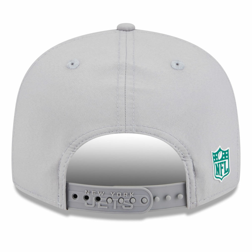 New York Jets New Era 2025 Sideline Split Panel 9FIFTY Snapback Hat - Gray cheap