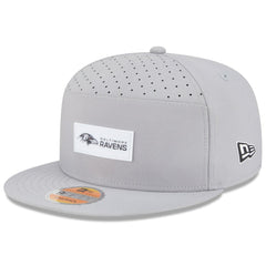 Baltimore Ravens New Era 2025 Sideline Split Panel 9FIFTY Snapback Hat - Gray outlet