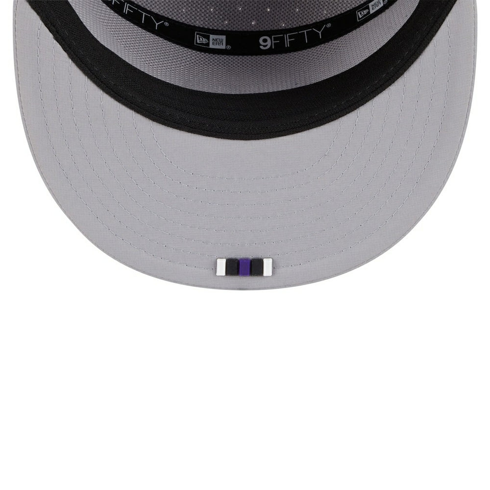 Baltimore Ravens New Era 2025 Sideline Split Panel 9FIFTY Snapback Hat - Gray outlet