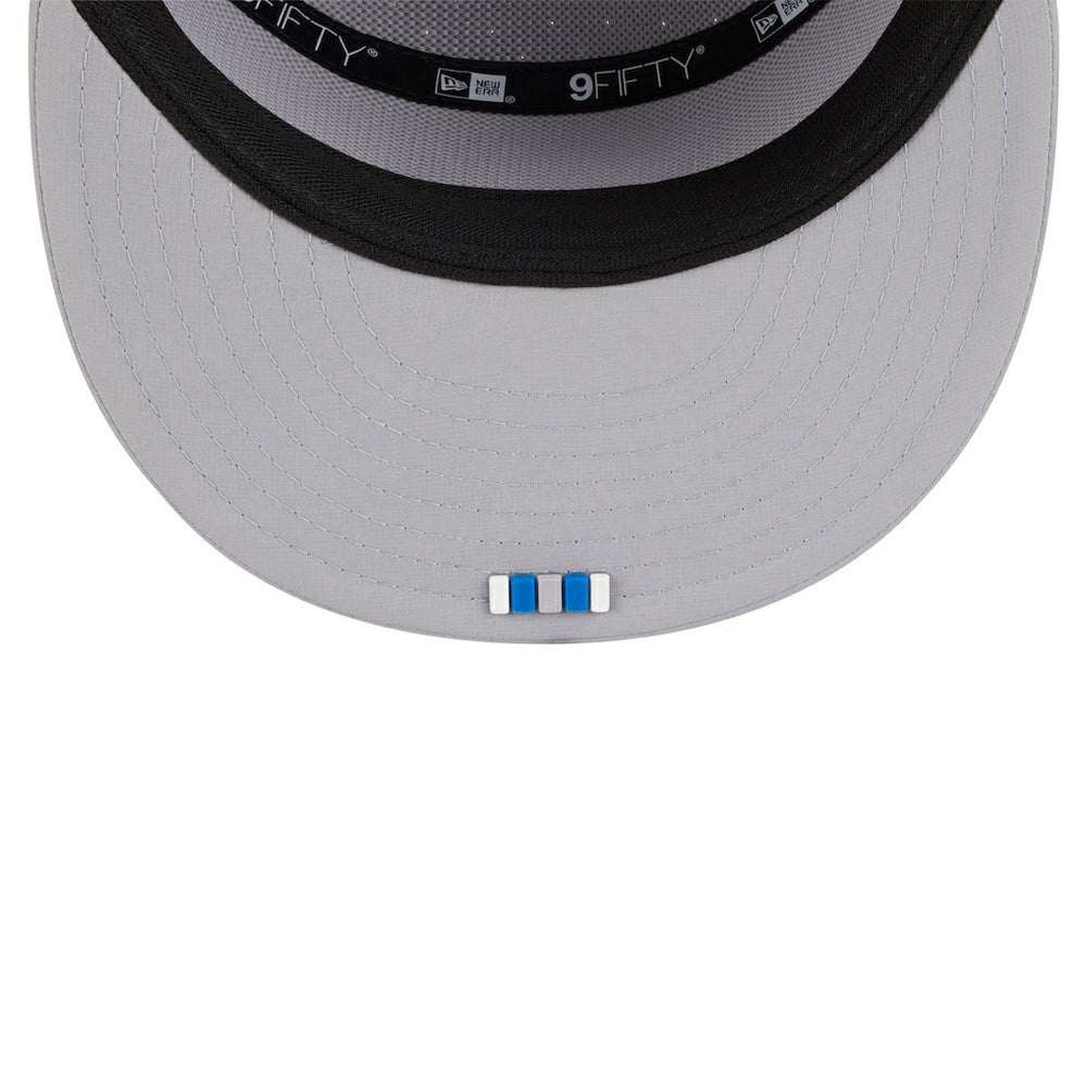 Detroit Lions New Era 2025 Sideline Split Panel 9FIFTY Snapback Hat - Gray sale