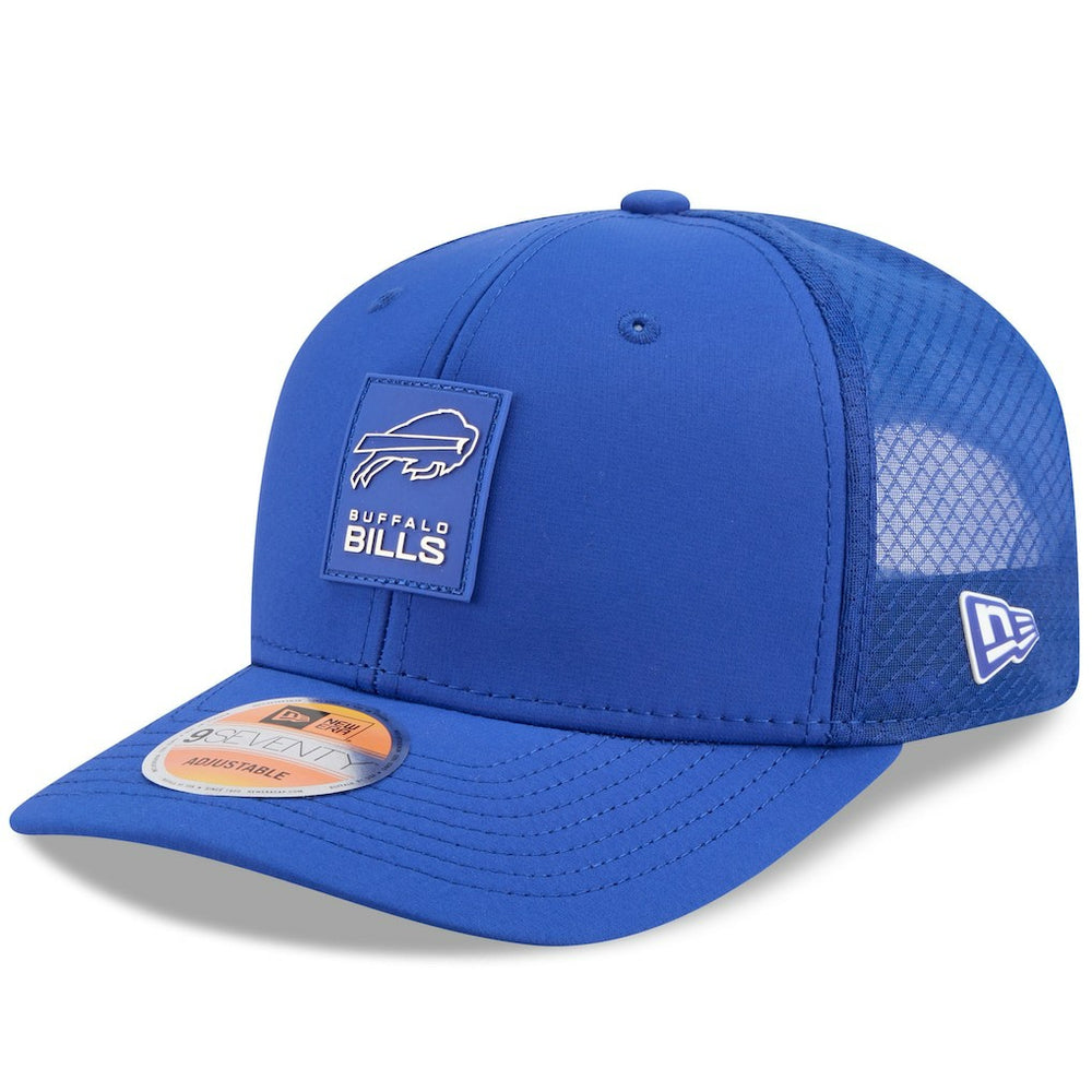 Buffalo Bills New Era 2025 Sideline 9SEVENTY Trucker Adjustable Hat - Royal on sale