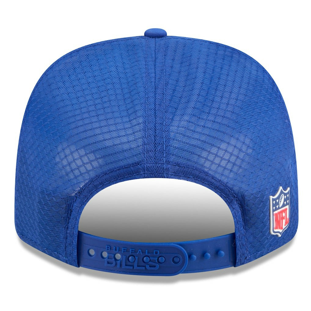 Buffalo Bills New Era 2025 Sideline 9SEVENTY Trucker Adjustable Hat - Royal on sale