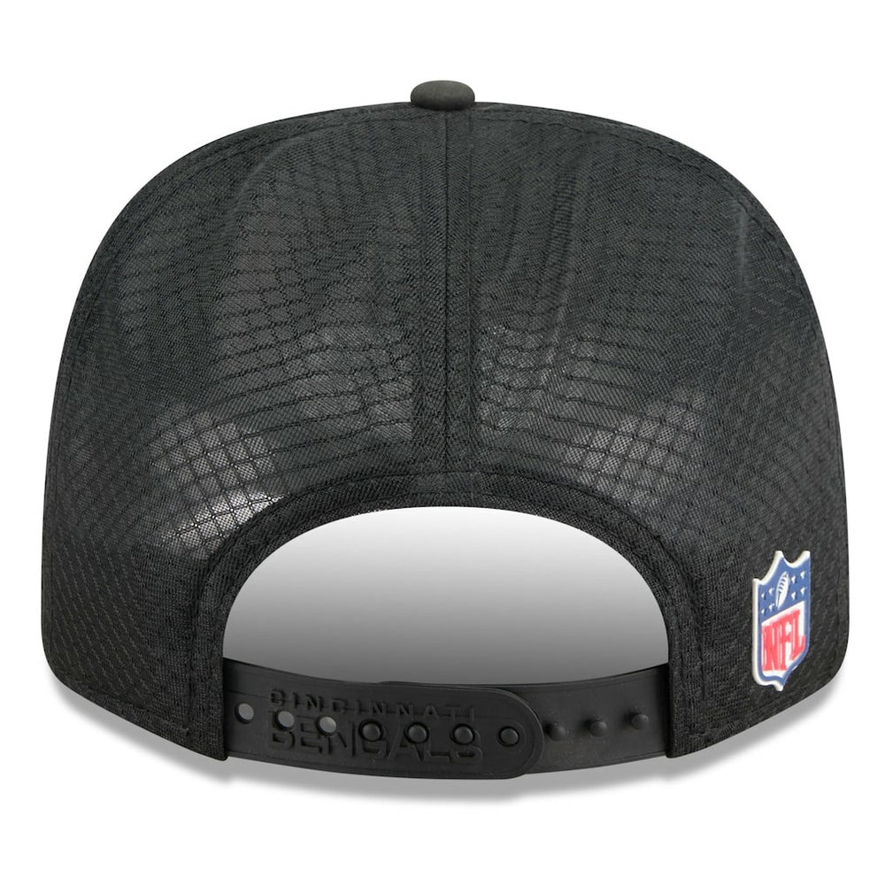 Cincinnati Bengals New Era 2025 Sideline 9SEVENTY Trucker Adjustable Hat - Black outlet