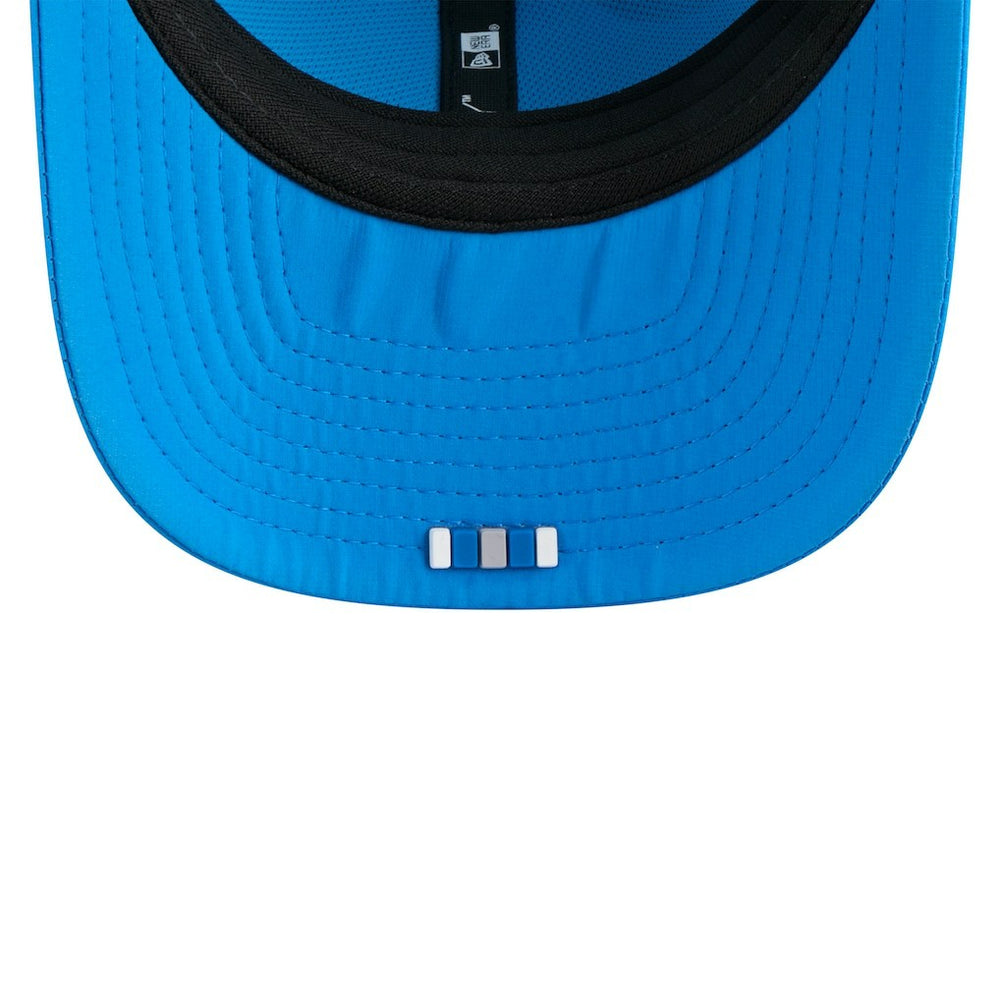 Detroit Lions New Era 2025 Sideline Throwback 9SEVENTY Trucker Adjustable Hat - Blue for sale