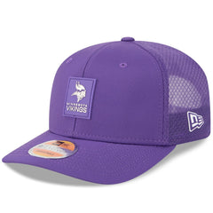 Minnesota Vikings New Era 2025 Sideline 9SEVENTY Trucker Adjustable Hat - Purple discount