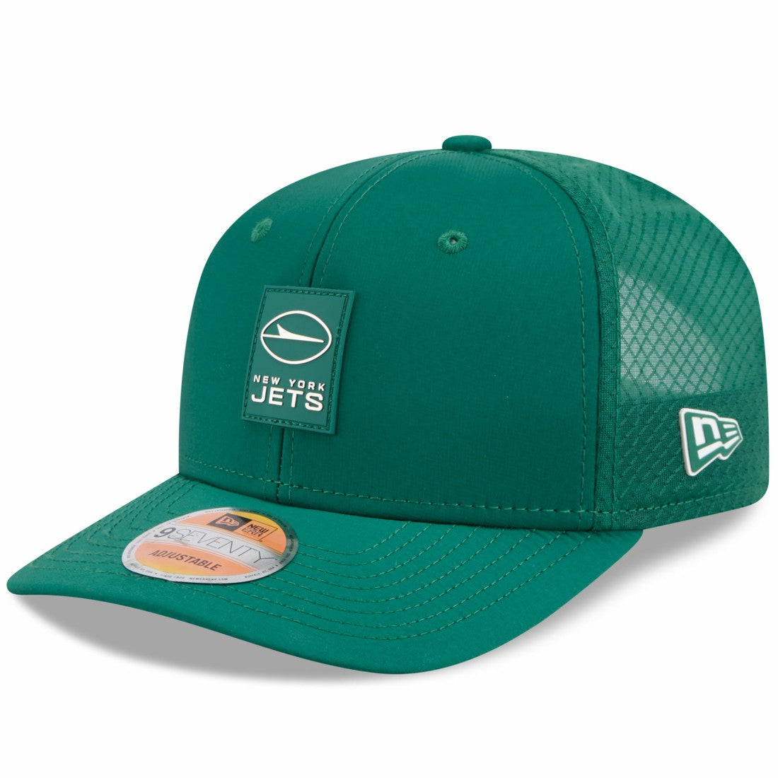 New York Jets New Era 2025 Sideline 9SEVENTY Trucker Adjustable Hat - Green online