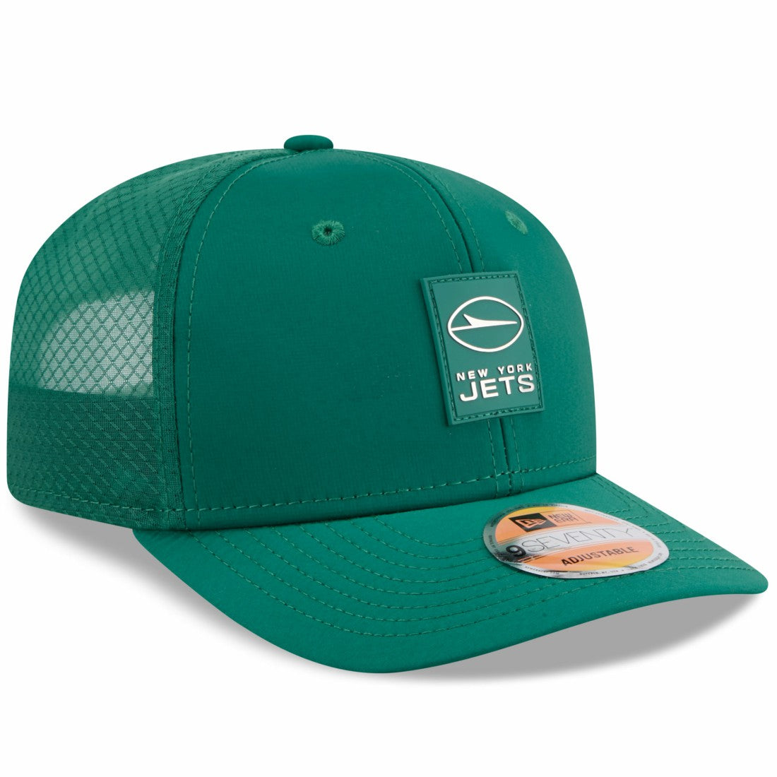 New York Jets New Era 2025 Sideline 9SEVENTY Trucker Adjustable Hat - Green online