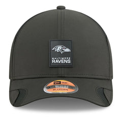 Baltimore Ravens New Era 2025 Sideline M-Crown 9FORTY Adjustable Hat - Black for sale