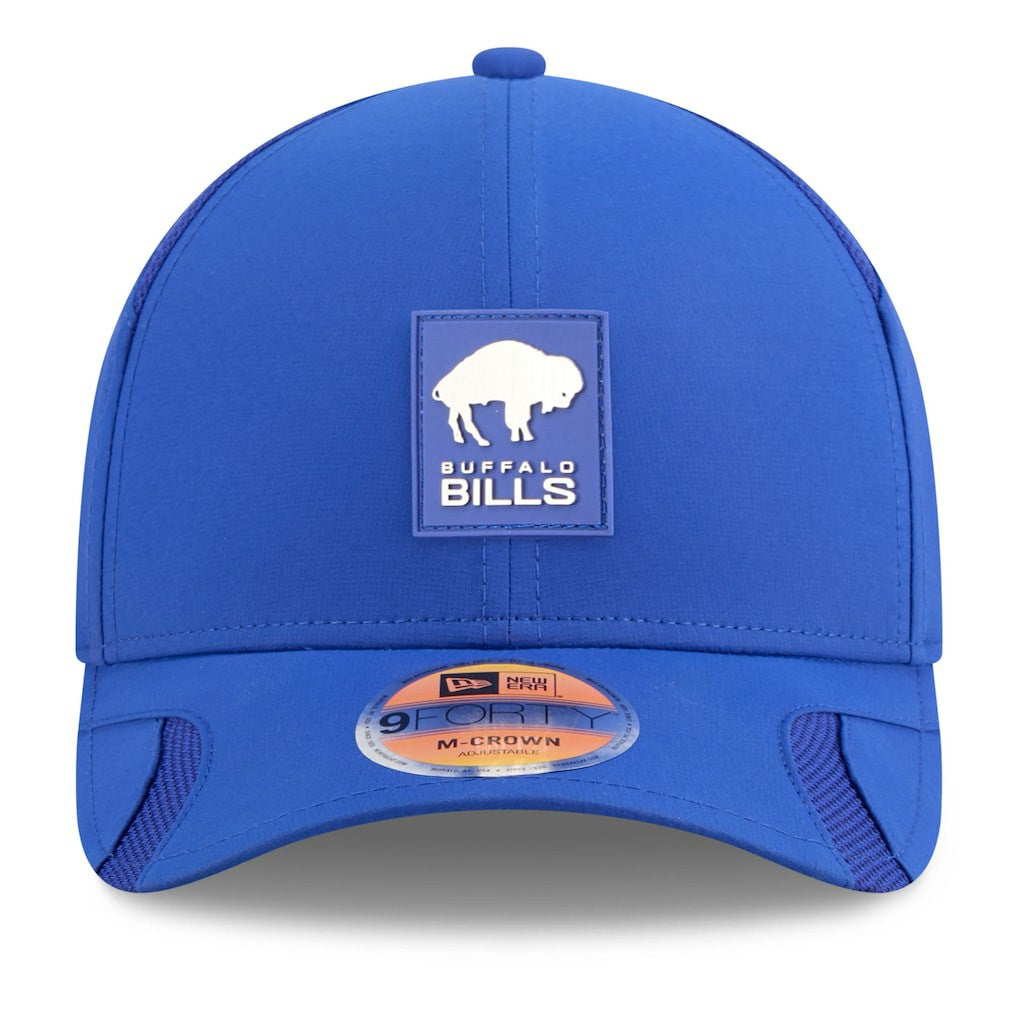 Buffalo Bills New Era 2025 Sideline Throwback M-Crown 9FORTY Adjustable Hat - Royal outlet