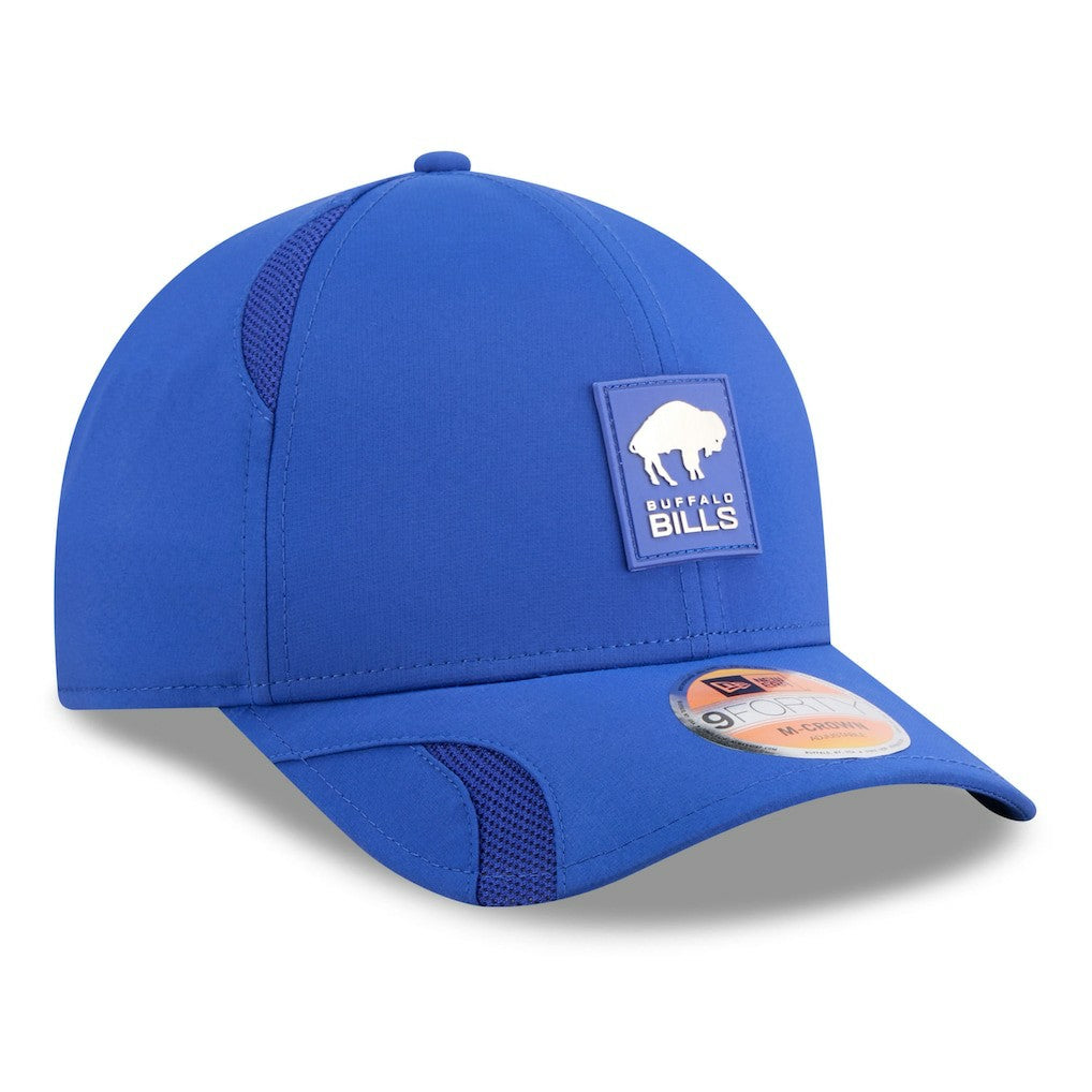 Buffalo Bills New Era 2025 Sideline Throwback M-Crown 9FORTY Adjustable Hat - Royal outlet