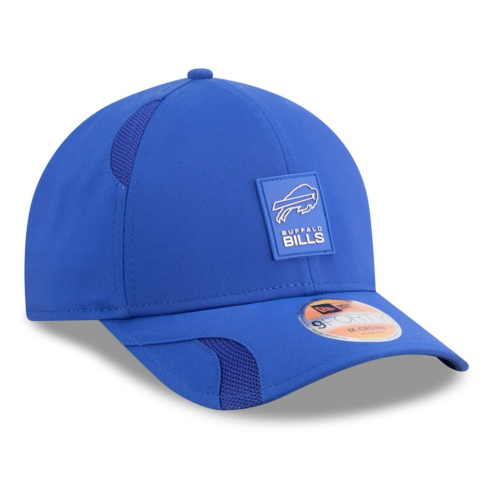 Buffalo Bills New Era 2025 Sideline M-Crown 9FORTY Adjustable Hat - Royal on sale