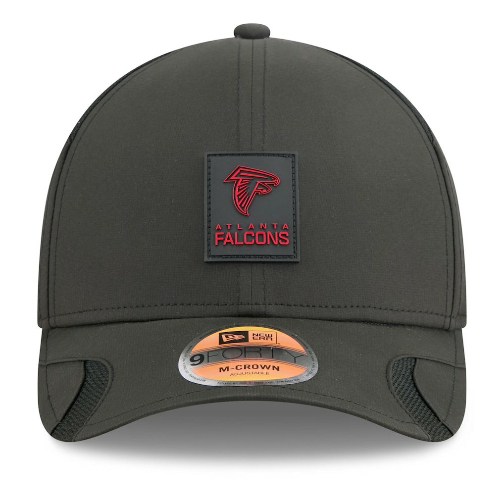 Atlanta Falcons New Era 2025 Sideline M-Crown 9FORTY Adjustable Hat - Black online