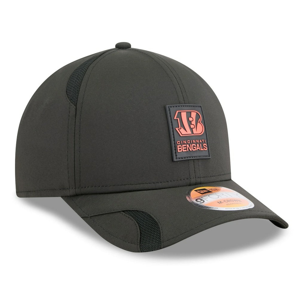Cincinnati Bengals New Era 2025 Sideline M-Crown 9FORTY Adjustable Hat - Black for sale