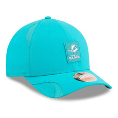 Miami Dolphins New Era 2025 Sideline M-Crown 9FORTY Adjustable Hat - Aqua online