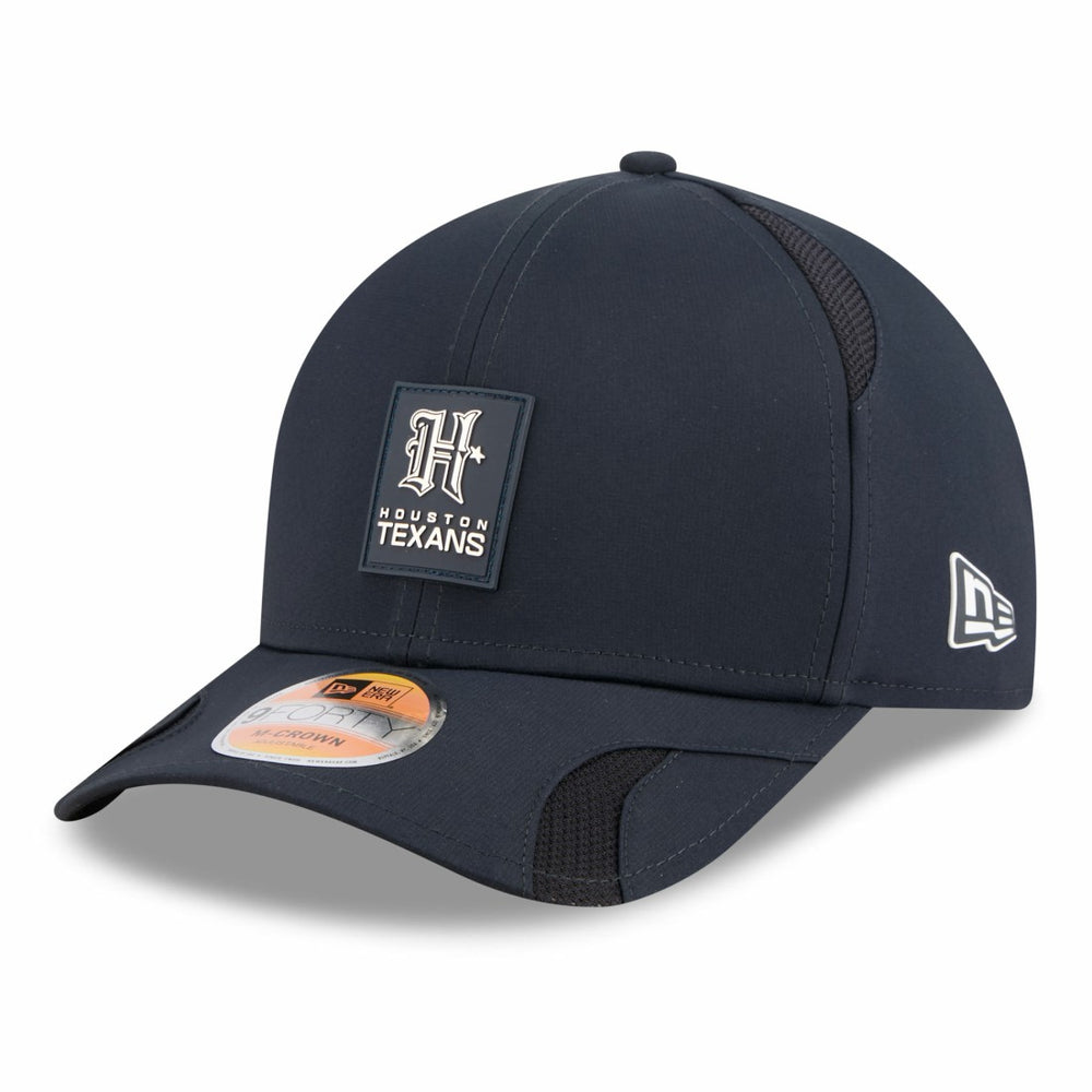 Houston Texans New Era 2025 Sideline H-Town M-Crown 9FORTY Adjustable Hat - Navy sale