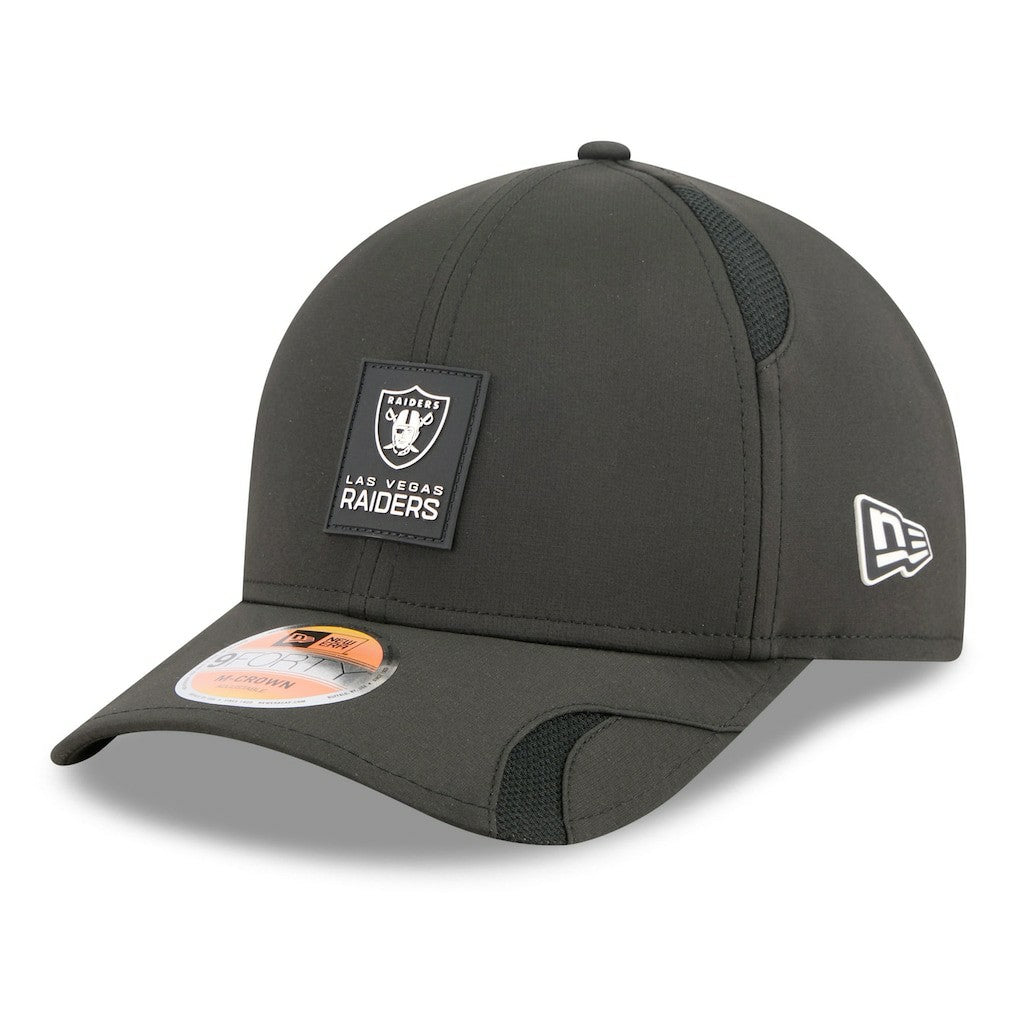Las Vegas Raiders New Era 2025 Sideline M-Crown 9FORTY Adjustable Hat - Black outlet