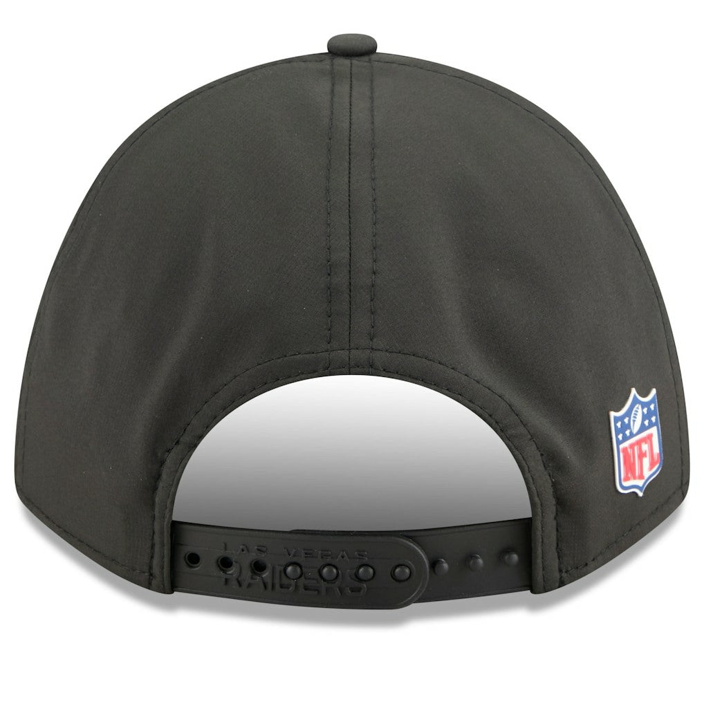 Las Vegas Raiders New Era 2025 Sideline M-Crown 9FORTY Adjustable Hat - Black outlet