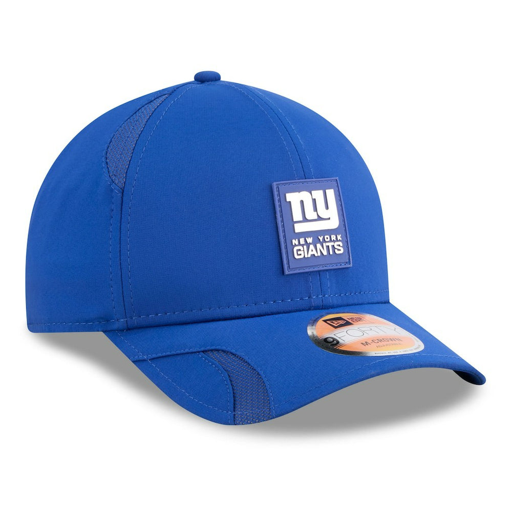New York Giants New Era 2025 Sideline M-Crown 9FORTY Adjustable Hat - Royal online