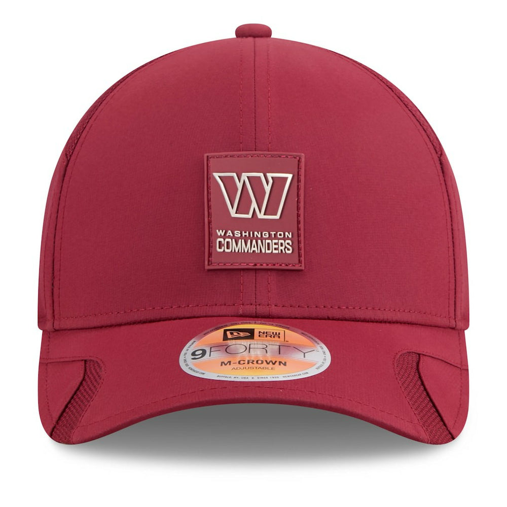 Washington Commanders New Era 2025 Sideline M-Crown 9FORTY Adjustable Hat - Burgundy sale