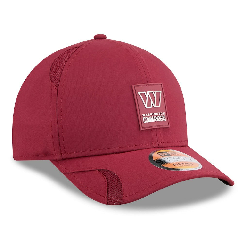 Washington Commanders New Era 2025 Sideline M-Crown 9FORTY Adjustable Hat - Burgundy sale