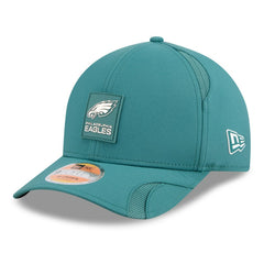 Philadelphia Eagles New Era 2025 Sideline M-Crown 9FORTY Adjustable Hat - Midnight Green for sale