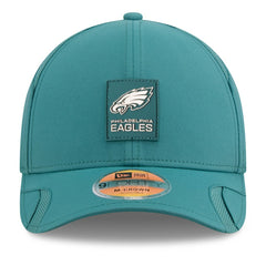 Philadelphia Eagles New Era 2025 Sideline M-Crown 9FORTY Adjustable Hat - Midnight Green for sale