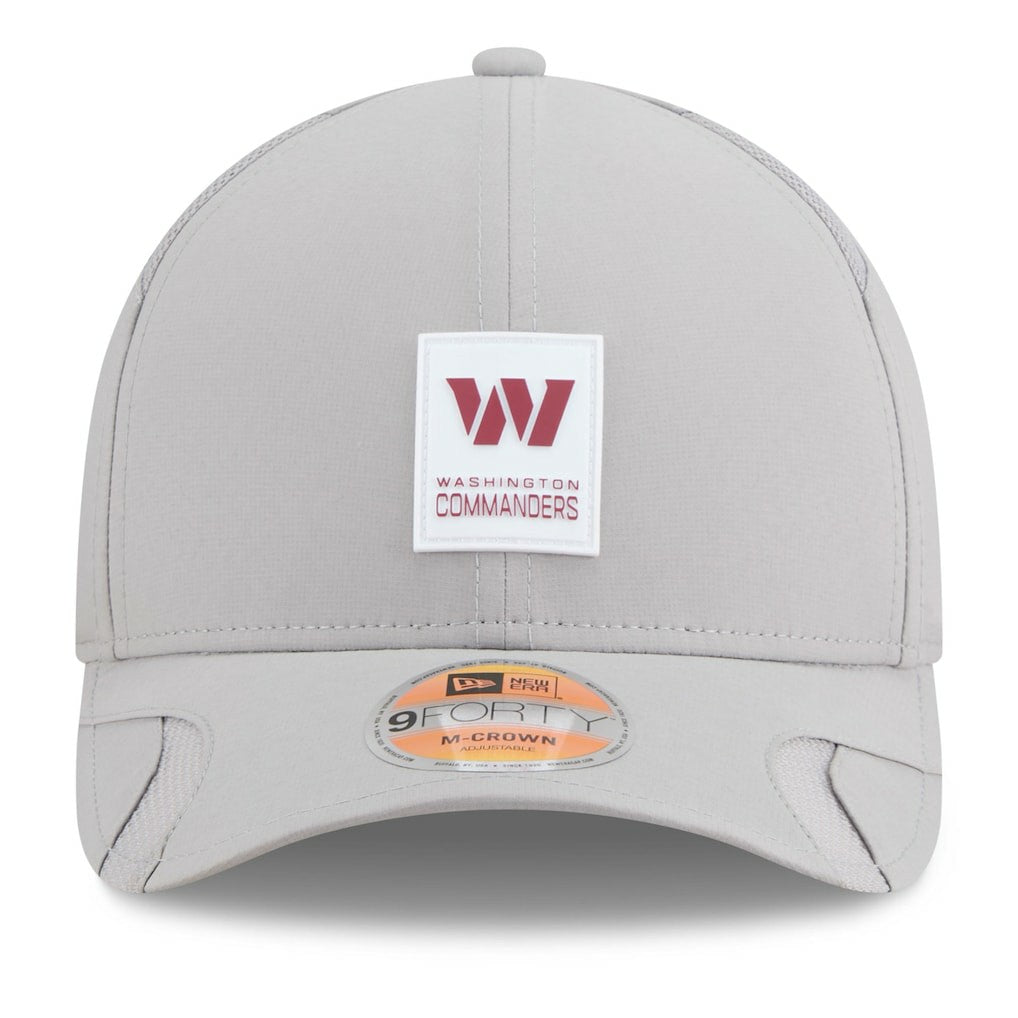 Washington Commanders New Era 2025 Sideline M-Crown 9FORTY Adjustable Hat - Gray online