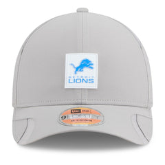 Detroit Lions New Era 2025 Sideline M-Crown 9FORTY Adjustable Hat - Gray for sale