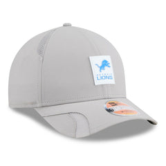 Detroit Lions New Era 2025 Sideline M-Crown 9FORTY Adjustable Hat - Gray for sale