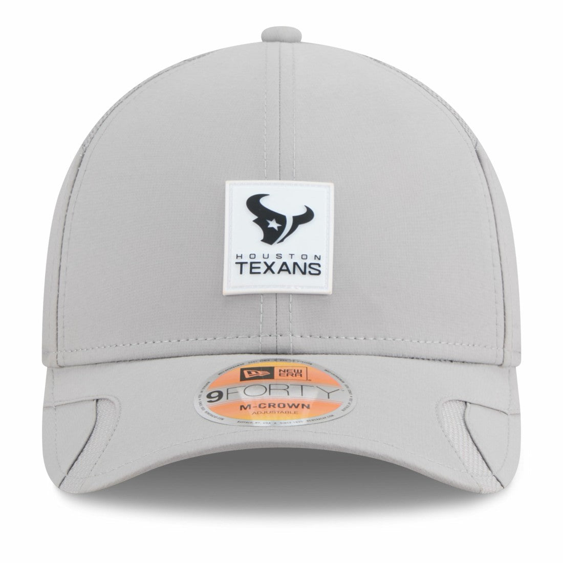 Houston Texans New Era 2025 Sideline M-Crown 9FORTY Adjustable Hat - Gray outlet
