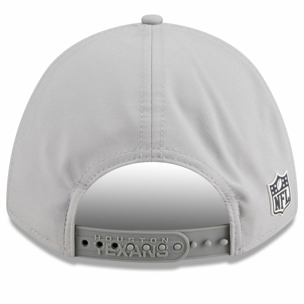 Houston Texans New Era 2025 Sideline M-Crown 9FORTY Adjustable Hat - Gray outlet