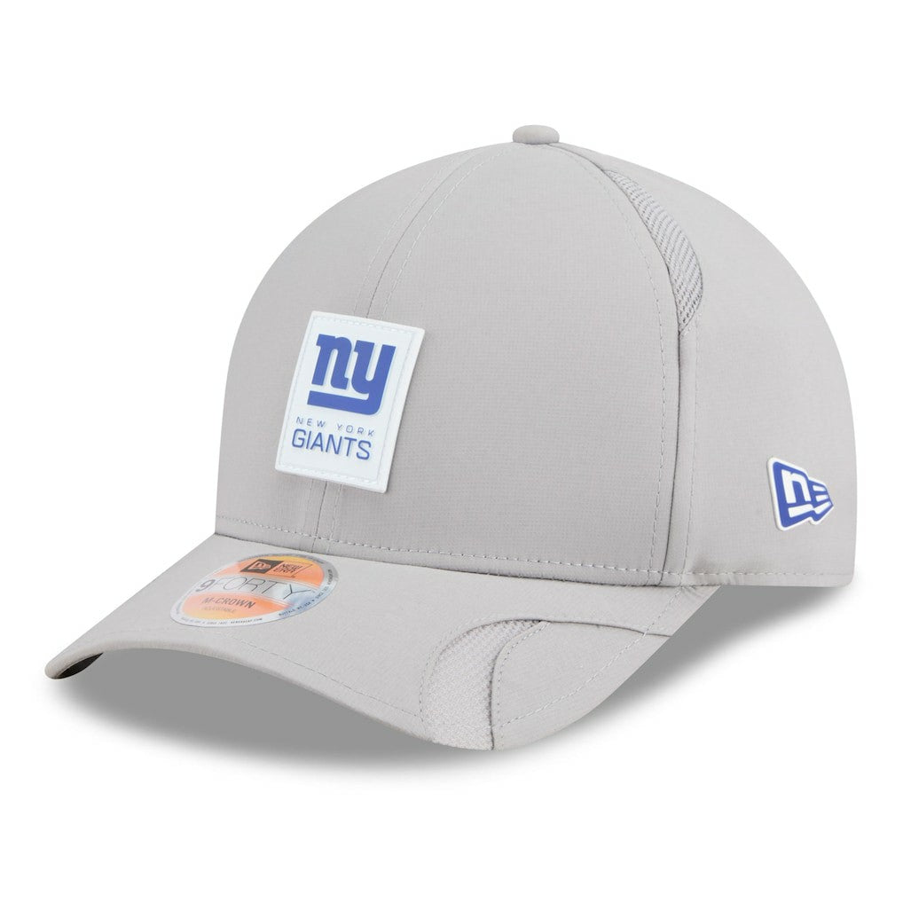 New York Giants New Era 2025 Sideline M-Crown 9FORTY Adjustable Hat - Gray on sale