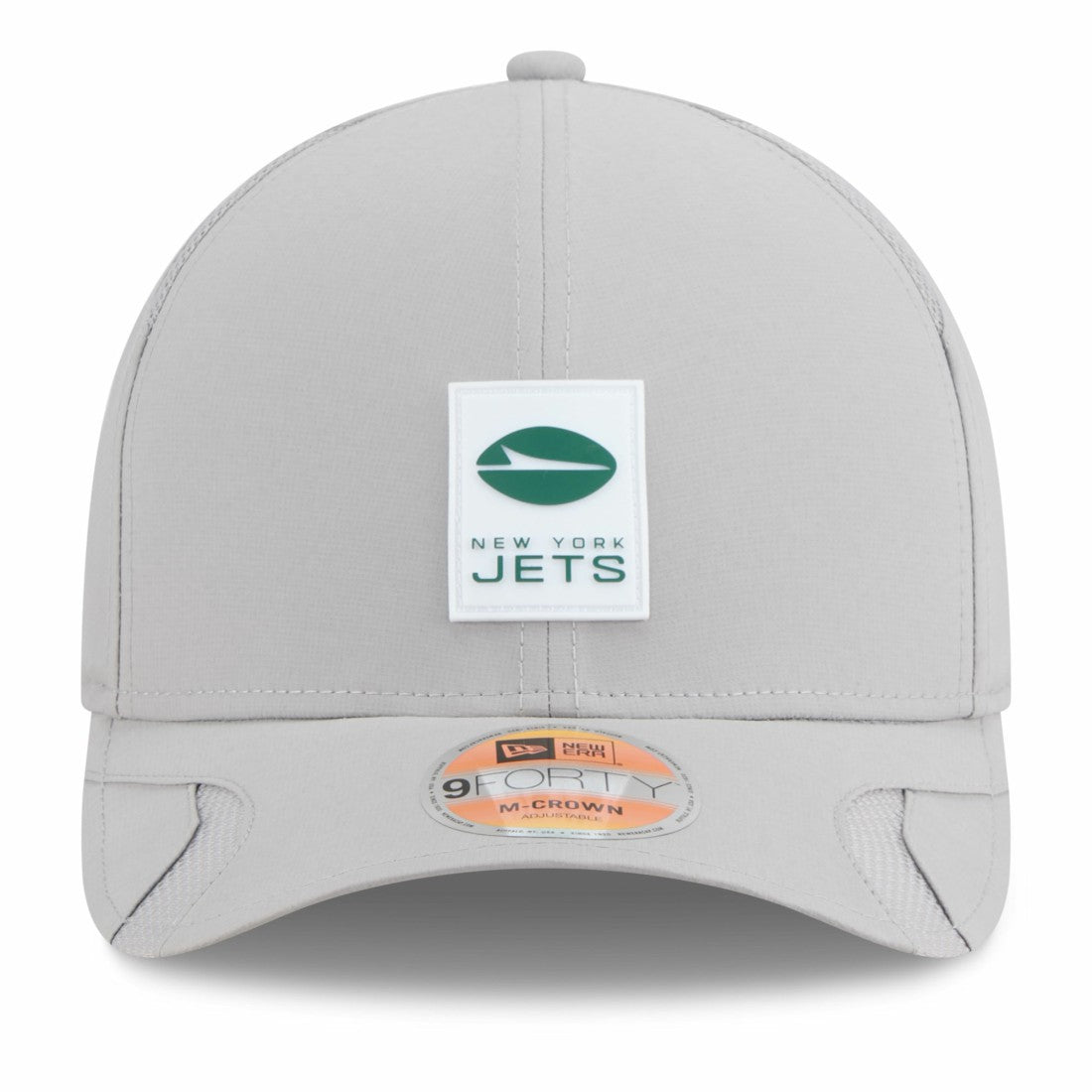 New York Jets New Era 2025 Sideline M-Crown 9FORTY Adjustable Hat - Gray on sale