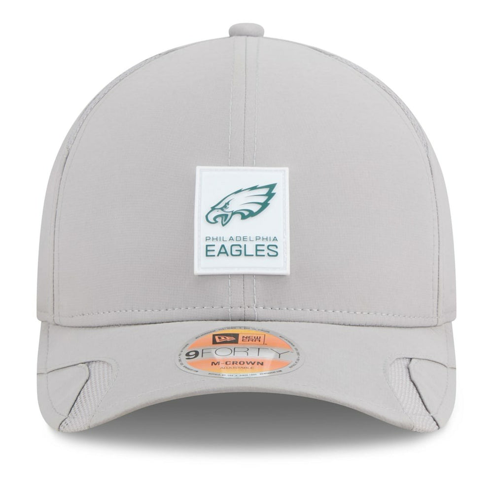 Philadelphia Eagles New Era 2025 Sideline M-Crown 9FORTY Adjustable Hat - Gray online